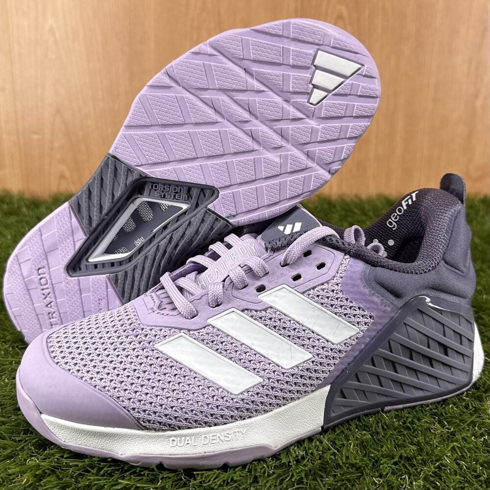 adidas Dropset 3 Powder Plum Training Shoes JR1752 Women's Size 5